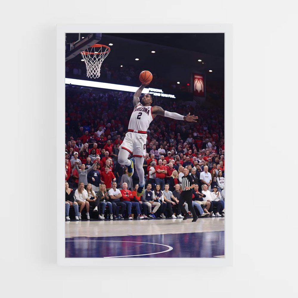 Poster Dunk de l'Esprit Arizona – affiche Basketball (vue 3)